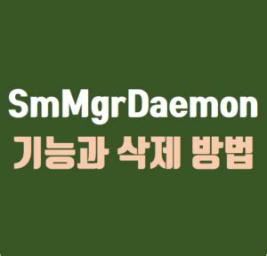 smmgrdaemon|sm manager.